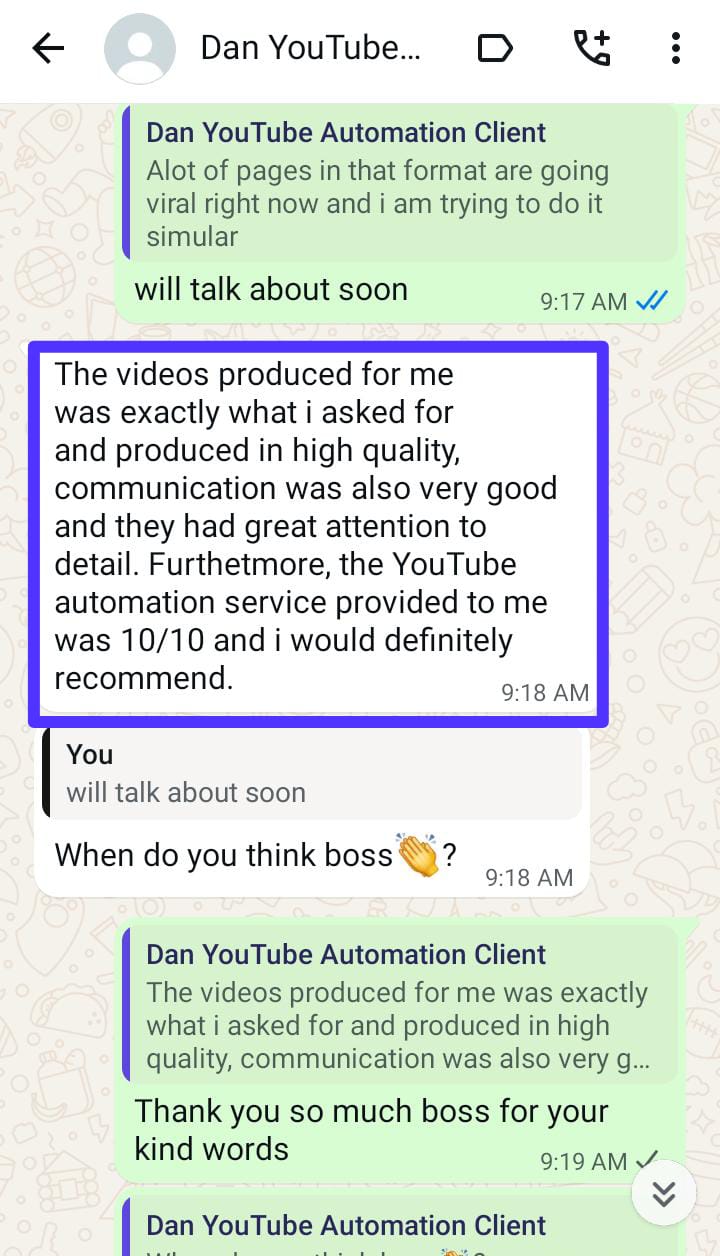 Client Review